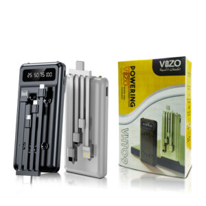 VHT-09 – 10,000 mAh Full-Size Power Bank | Best Quality Power Bank | Vizo Power Bank - Vizo VHT-09 Power Bank - Android & IOS Power Bank Vht09 - Random Color