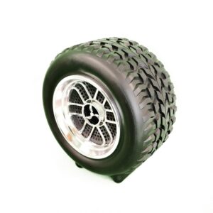 High-Powered Tyre-Shaped Bluetooth Speaker with Deep Extra Bass – Portable Wireless Speaker with Dynamic Sound, LED Lights & Unique Tyre Design for Home, Car, and Outdoor Use