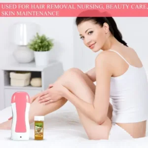 Roll On Wax Depilatory Heater Waxing Hot Cartridge Hair Removal Roller Portable Epilator