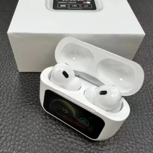 A9 Pro Wireless Bluetooth Headphones ANC Noise Reduction Headset LED Touch Screen Earbuds (random color)