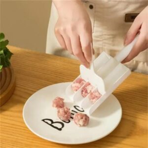 (NW000359) Small Meatball Maker - Creative Meat ball Scoop Multi-Function Ball Maker | Portable Maker for Making Cake Balls, Ice Cream Spoon, Doughnut, Hand Cutting Scoop