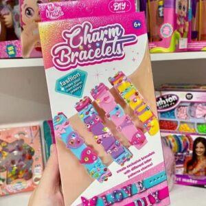 Charm Bracelets Diy Band Set, 6 Color Mix | Best Quality Bracelets For Kids