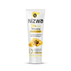 Nizwa 24K Gold Whitening Face Wash – 100ML | Brightening & Glowing Skin