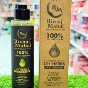 Rivaaj Mahal 100% Natural Formula for Men & Women | Stops Hair Fall, Promotes Thick & Long Hair