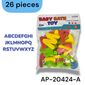 26-Piece Espaciar Kids Educational Learning Set – Fun & Colorful Alphabet Letters for Toddlers, Early Learning Toy for Cognitive Development, Language Skills & Preschool Preparation