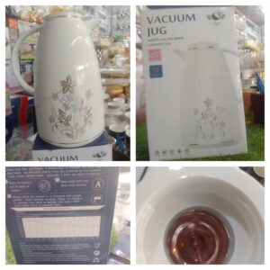 Vacuum Jug original Eagle Company | Chian and Hot and Cool Red Colour Glass | 1.5 & 2 Liter Capacity Available
