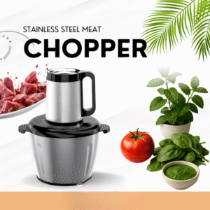 Effortless Chopping & Grinding – 1000W 3L Electric Meat Grinder & Food Chopper