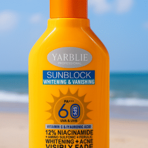 YARBLIE Professional SPF 60 Sunblock Whitening & Vanishing Cream – 200ml