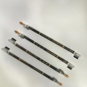 Pack Of 12 FRS Eyebrow Pencil 2 in 1 | Black & Brown Both | Best Quality Eyebrow Pencil For Girls & Women