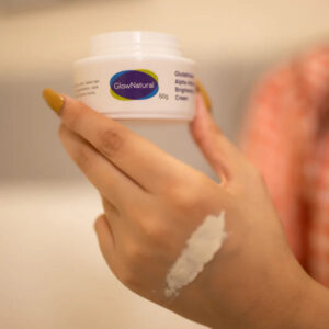 Glow natural Glutathione Alpha Arbutin Skin Brightening Cream (50g)
