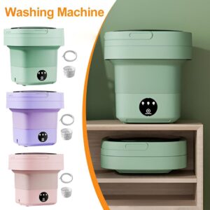 (NW00014)  6.5L Portable Foldable Washing Machine Basket Random Color