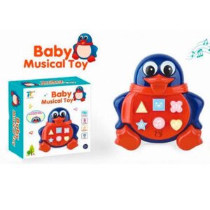 Penguin Press And Play Toy | Best Quality Baby Play Toy | Penguin Play Toy For Kids | Penguin Toy - Baby Musical Toy 