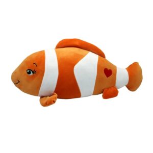 Cute Clown Fish Soft Stuffed Plush – 65cm Large Cartoon-Inspired Plush Toy for Kids, Toddlers & Plush Collectors – Adorable Nemo-Style Ocean Animal Pillow for Cuddling, Gifting & Room Decor - Random Color