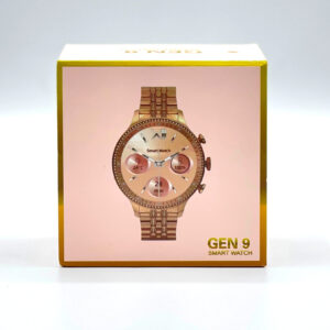 Gen 9 Smart Watch for Women – Elegant Fitness & Lifestyle Watch with 2 Interchangeable Straps