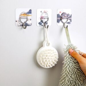 Magic wall hook (pack of 6) (random color)