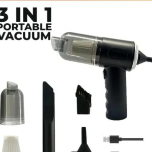 3 In 1 Portable Vacuum Cleaner Duster Blower Air Pump Wireless Hand-held Cleaning For Car Home (AS-228)