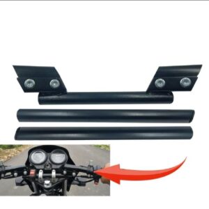 3 piece handle for motorcycle universal (Color Black)