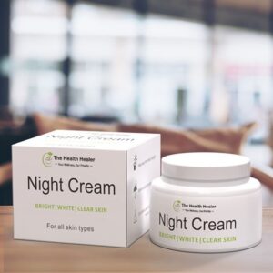 The Health Healer Night Cream – Best Quality Night Cream Seal Packed | Health Healer Night Cream | Cream | Cream For Skin - Night Cream | Brightening Cream | Cream For Remove Acne - 60 gram