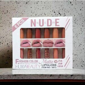 Nude Matte 6 Pcs Lip Gloss