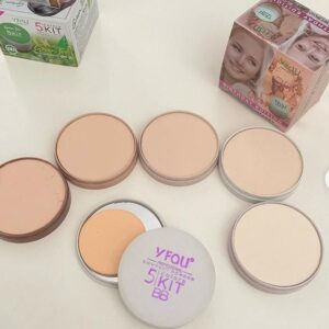 5 in 1 Compact Face Powder