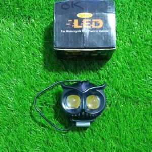(NW00084) Badge Owl Eye LED Long Range Owl Mini Driving Light Dual Color High Low Beam Long Throw Brightest Light
