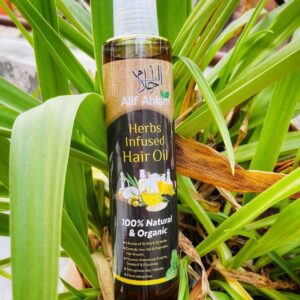 Alif Ahlam Herbs Infused Hair Oil | Best Quality Herbs Hair Oil ( 120ml )