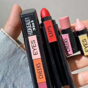 3 in 1 Eyes Cheeks Lips (Lipsticks)