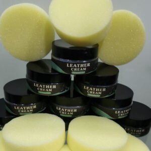 Leather Maintain Repair Cream Polish Restore Shine Moisturizing Care for Leather Products Shoe Bag Car Seat (100 Gm) With Sponge
