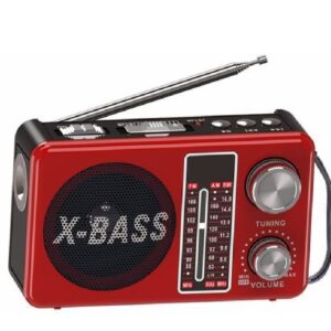 WAXIBA MULTIFUNCTION WIRELESS RADIO AM/FM/SW 3 BAND RADIO XB-891BT (Random color)