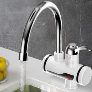 (NW000402) Electric Water Heating Faucet ,Tap for Kitchens and Bathrooms |   Display | Hot Water (with shower )