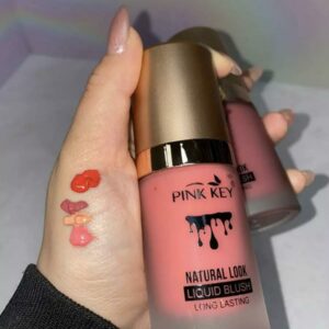 pink key Long Lasting Natural Look Liquid Blush, 40Ml