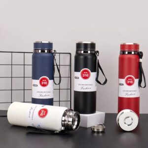Vacuum Flask Thermos Bottle Stainless Steel Double Wall Tumbler Sports Coffee Mug  Leakproof Insulated Drinkware 800ml (Random Color)