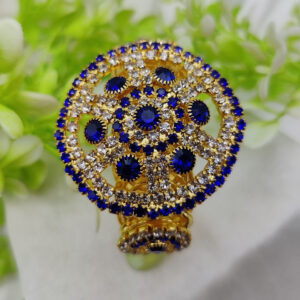 Imported Radiant Crystal Golden Wheel Bracelet – Adjustable Bracelet – Best Quality Artificial Bracelet For Girls & Women | Bracelet For Every Occasion - Random Color