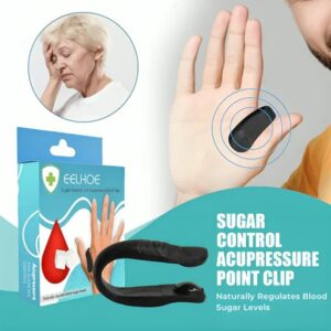 (original )Sugar Control LI4 Acupressure Point Clip Wearable – Headache Relief, Supporting Acupressure Relaxation, Stress Relief, Tension Relief and Hand Clip Migraine Pressure Point Clip (1 PC )