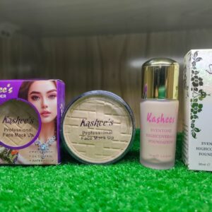 2 in 1 Kashee's Foundation Deal, Foundation & Compact Powder, Pack of 2
