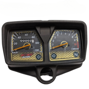 Speedometer for CG 125 Motorcycle | Honda 125cc Bikes With Meter Colour Lights (Complete meter with Box)