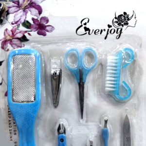 Everjoy 8-in-1 Pedicure Set – Complete Home Spa Kit for Soft, Smooth Feet – Includes Foot File, Callus Remover, Nail Tools, and More – Lightweight and Travel-Friendly