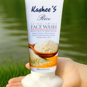 Kashee's Rice Face Wash – Whitening & Brightening Cleanser for Glowing Skin – 150ml