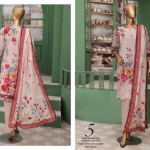 ✨ VIVARI  ✨ 3 Piece  Luxury Lawn Digital Printed Chickenkari Lawn Shirt/ Luxury Digital Printed  Pure Lawn/Unstitched Suit New Collection For Womens