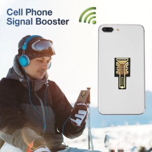 1 Piece SP11 Pro Signal Enhancement Sticker | Portable Signal Amplifier | Mobile Signal Amplifier Antenna Reinforcement Sticker