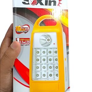 Multifunction Rechargeable Emergency Light (QM821A)  (Random color)