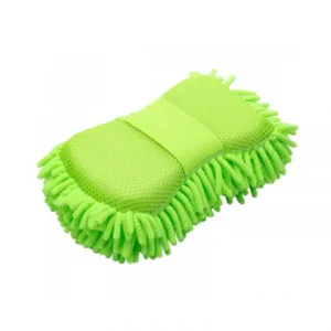 Spounge Fiber | Microfiber Wash Sponge Car Wash Sponge  Microfiber Wash Mitt Scratch Free, Ultra Absorbent Microfiber Mitt for Cars, Trucks, SUV, Boat,Bicycle & Motorcycle (Random color)