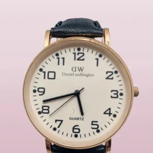 black Daniel Wellington Watch For Women Wrist Watch  (without box )