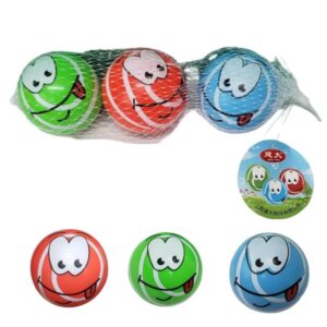 3 Inch Ball For Kids | Toys For Kids | Ball For Babies - Random Color & Design