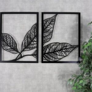 Leaf Wall Decoration | Office Wall Art | Exclusively Finish | Fashionable Design | Beautiful Artwork |Ready to Hang