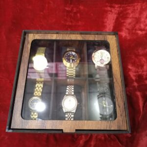Wooden Watch Organizer