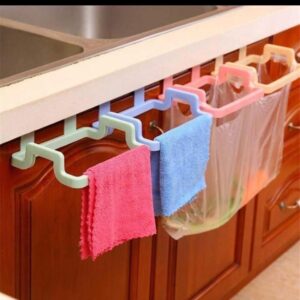 Towel Rack Holder & Garbage Bag