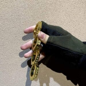 Hexagon Gold Hand Clip