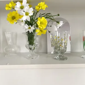 Acrylic Silver Mirror Door Shaped Wall Sticker