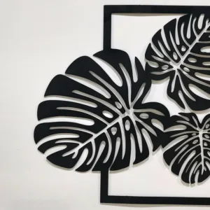 Leafs wall art  Wall hanging MDF wood Material